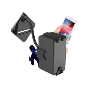 Wall Mount Black PIR Hidden Camera 180 Days