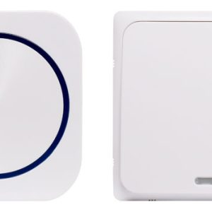 Wireless Battery Free Multi-Tone Home Kinetic Doorbell