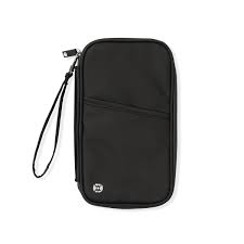 RFID Travel Wallet - Black
